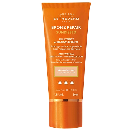 Institut Esthederm Bronz Repair Sunkissed Tinted Anti-wrinkle Face Cream