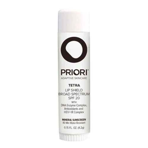 Priori Tetra Lip Shield Broad Spectrum SPF 20 3 Priori Tetra Lip Shield Broad Spectrum SPF 20